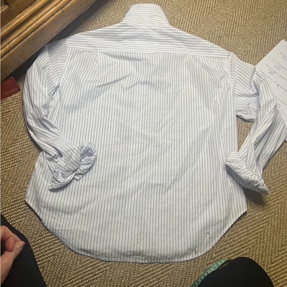 Cisco Classic Blue women’s striped Shirt size XS - Picture 5 of 13